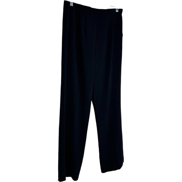 1601 Petites Paige Black Stretch Trouser Pants Side Zip Comfort Waist 10P NWT - Picture 3 of 11